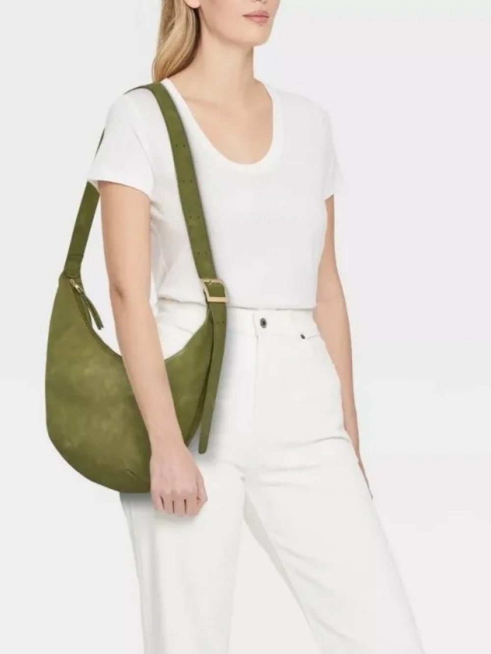 NWT Universal Thread Slouchy Crescent Sling Handbag